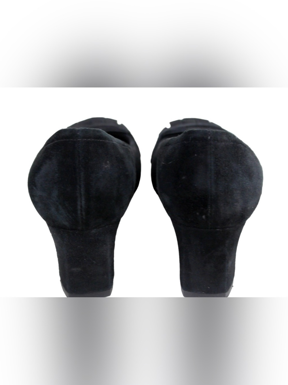 AGL Black Suede Fringe Loafers for Women - Picture 3 of 4